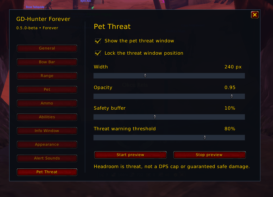 Additional GD-Hunter Kit HUD view